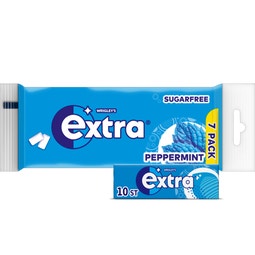 Extra Peppermint kauwgom suikervrij 7-pack image