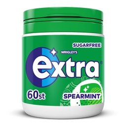Extra Spearmint kauwgom suikervrij pot 60st image