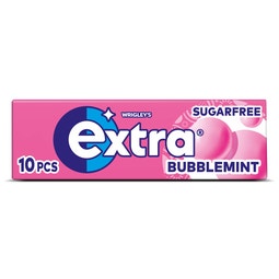 Extra Bubblemint kauwgom suikervrij 10st image