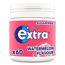 Extra Watermelon kauwgom suikervrij pot 60st image