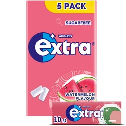 Extra Watermelon kauwgom suikervrij 5-pack image