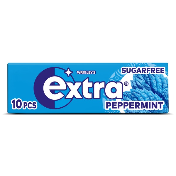 Extra Peppermint kauwgom suikervrij 10st
